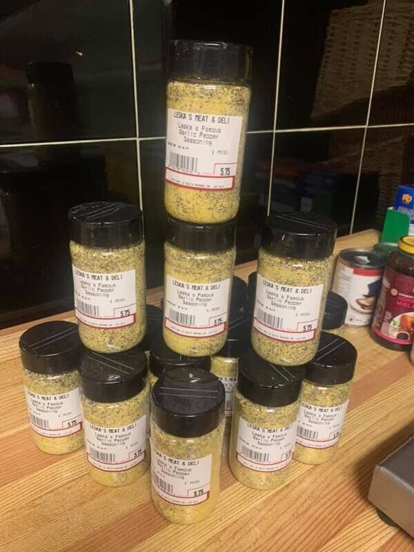 Leska's Garlic & Pepper Seasoning Spice